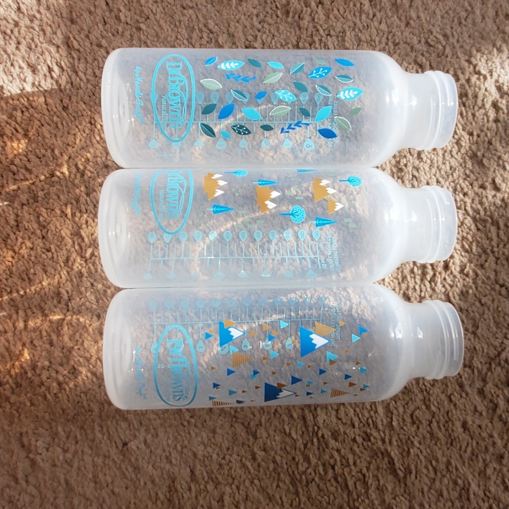 Decorative dr brown baby bottles READ DESCRIPTION